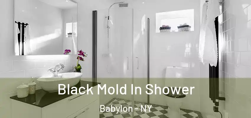  Black Mold In Shower Babylon - NY