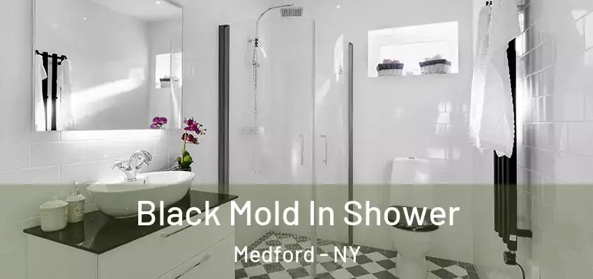 Black Mold In Shower Medford - NY