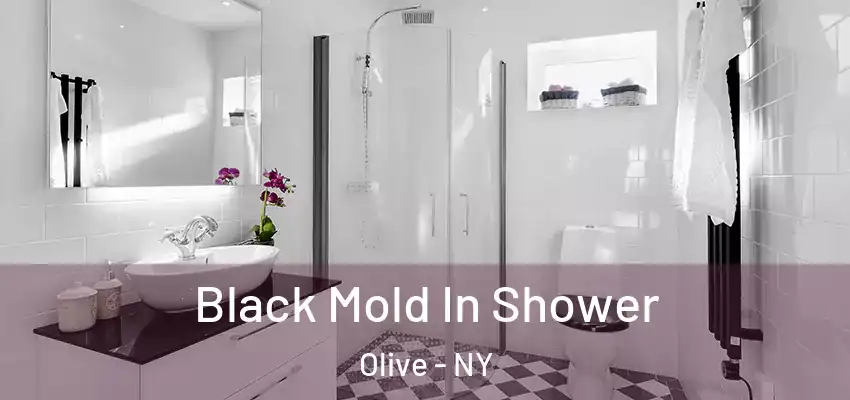 Black Mold In Shower Olive - NY