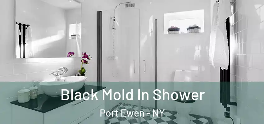 Black Mold In Shower Port Ewen - NY